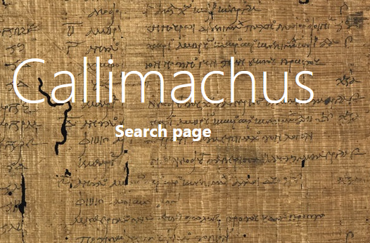 El ILC pone en marcha un nuevo recurso digital sobre papiros griegos antiguos: Callimachus