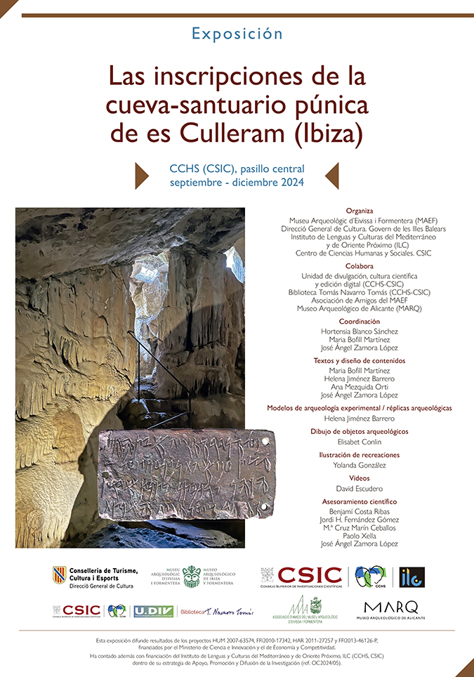 Exposición "Investigaciones recientes en el santuario púnico de la Cueva de es Culleram"