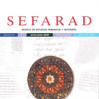 "SEFARAD. Revista de Estudios Hebraicos y Sefardíes" publica el Vol. 83, nº 2 de 2023