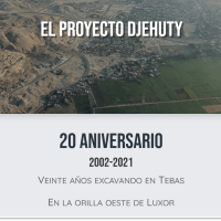 Culmina la campaña de excavación número 20 del Proyecto Djehuty en Egipto