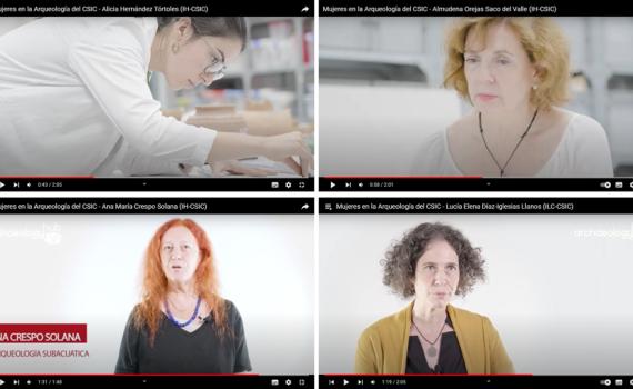 Mujer y arqueología: cuatro investigadoras que trabajan en el CCHS protagonizan una serie de vídeos de la red "ArchaeologyHub" del CSIC