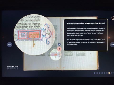Imágenes de la exposición  “Manuscripts & the Mind”: una mirada a cómo los lectores antiguos dialogaban con los textos sagrados