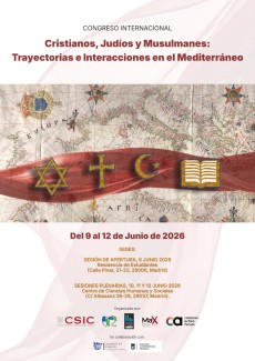 Congreso Internacional: "Cristianos, Judíos y Musulmanes: Trayectorias e Interacciones en el Mediterráneo"