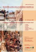 Curso de Postgrado "Tradición latina en el patrimonio europeo (II)"